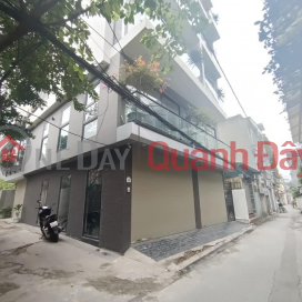 Beautiful house, corner lot, Co Linh - Thach Ban, 48m x 6 floors, garage, business, car parking _0