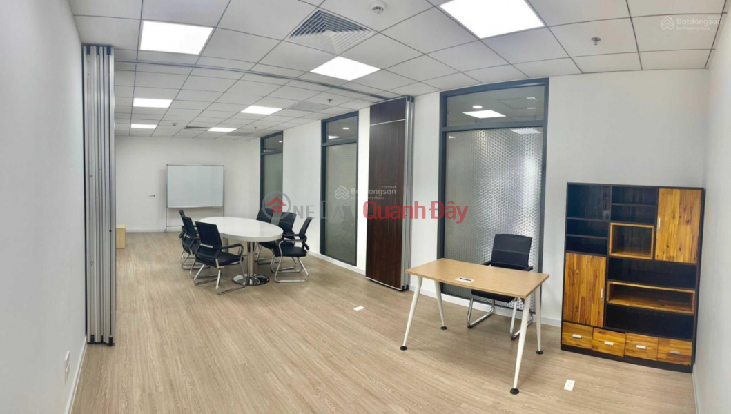 đ 55 Million/ month | Fully furnished office of 157m2, very beautiful Toyota My Dinh building, very beautiful corner lot of Pham Hung Ton That Thuyet