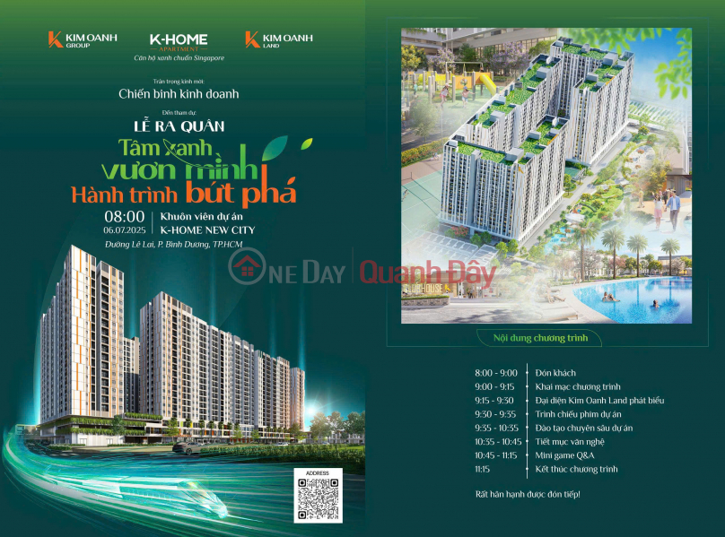 Sở hữu ngay căn hộ K‑Home 1PN chuẩn Singapore – Giá tốt chỉ 978 triệu Niêm yết bán
