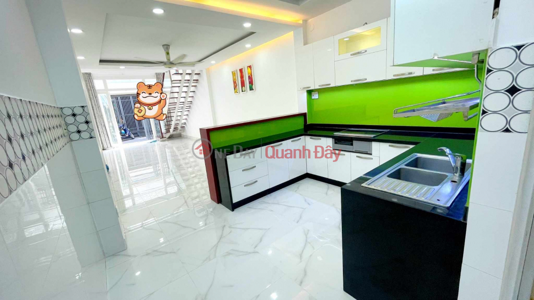 Property Search Vietnam | OneDay | Nhà ở Niêm yết bán, Bán nhà hxh 57m2 4pn 5wc 4 lầu Phường 3 Âu Dương Lân Quận 8