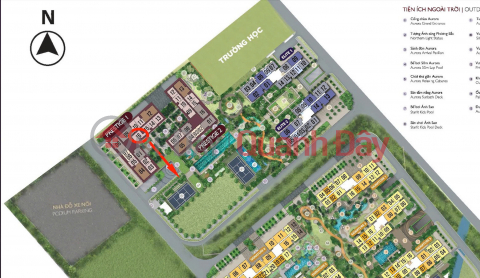 BÁN bằng giá HĐMB tại Lumi Hà Nội - 2PN [P1] - dt 71m2 - bc Đông Nam đón gió _0