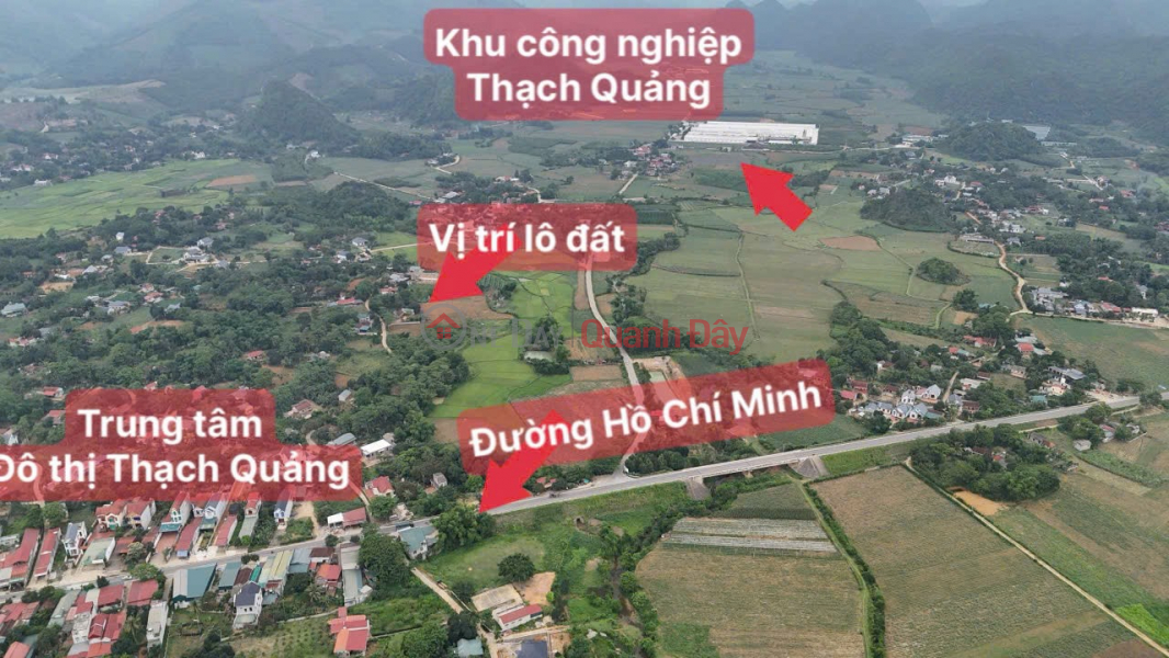 Property Search Vietnam | OneDay | Nhà ở, Niêm yết bán, Bán lô góc gần Khu công nghiệp Thạch Quảng, Huyện Thạch Thành ,Thanh Hoá . Giá chỉ 195 triệu/ sổ.