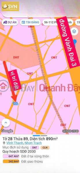 **SUPER HOT – LAND FOR SALE IN VINH THANH WITH 2 FRONTAGES, GOOD PRICE!** Sales Listings