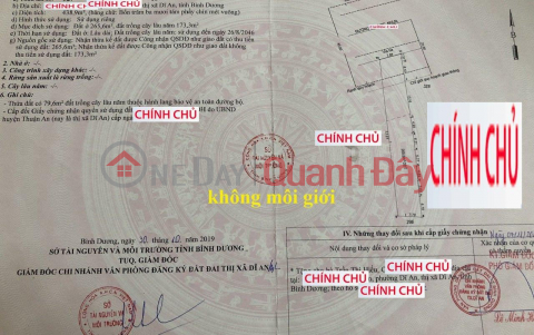 OWNER Needs to Quickly Sell Nice Plot of Land at DT 743B Street, Di An Ward, Di An, Binh Duong _0