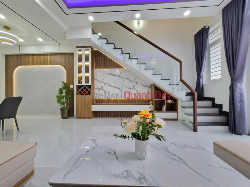đ 2.3 Billion FOR SALE: BRAND NEW HOUSE, 106M2, 1 GROUND FLOOR + 1 UPPER FLOOR, 3 BEDROOMS, FURNISHED, TITLE DEED AVAILABLE, LOCATED IN DUC HOA, LONG AN.