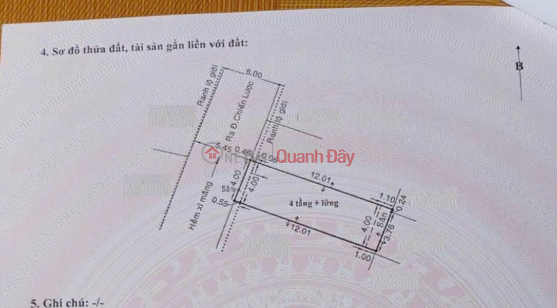 , Làm ơn chọn Nhà ở, Niêm yết bán đ 7 tỷ