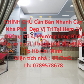 OWNER Needs to Sell Quickly Beautiful Townhouse Located in Thu Duc City (New Eastern Bus Station) _0