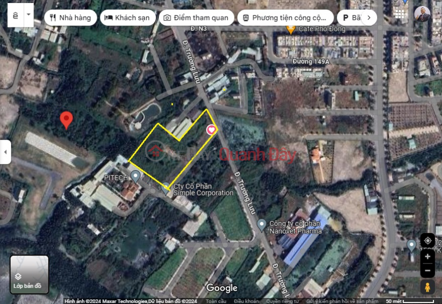 40% discount for sale of 185 billion 8500m2 of original land, 2 street frontages, Truong Luu, Long Truong, District 9, Vietnam | Sales, đ 185 Billion