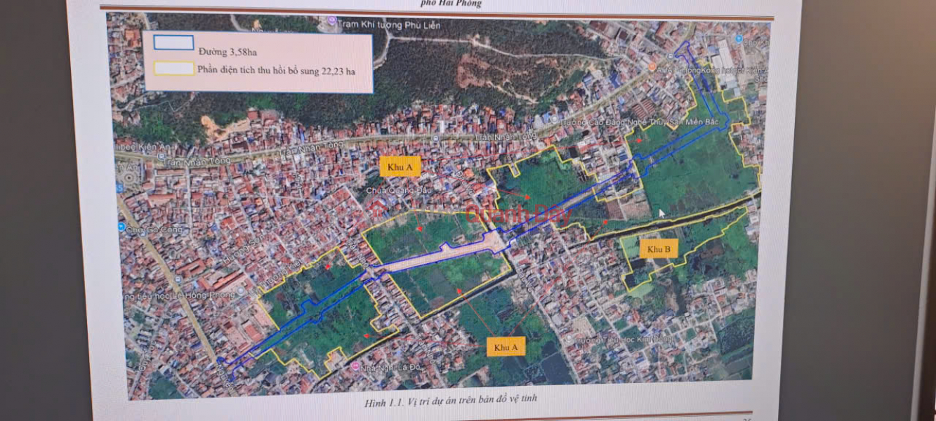 Property Search Vietnam | OneDay | Residential Sales Listings, Selling a 42.5m2 plot of land with full residential zoning in Dau Vu 1 residential area, Phu Lien, Hai Phong.