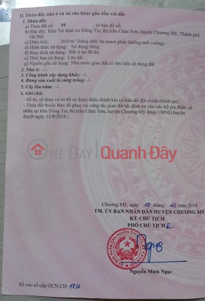 , Làm ơn chọn, Nhà ở | Niêm yết bán đ 2,58 tỷ