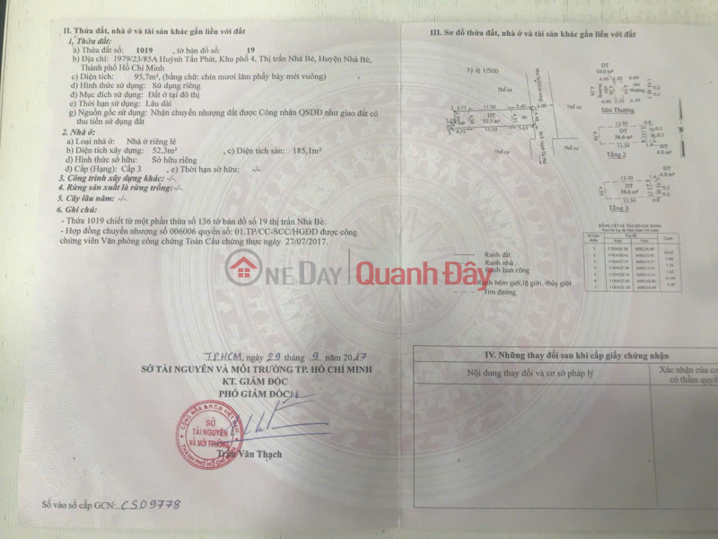 NHÀ VỊ TRÍ ĐẸP NGAY TRUNG TÂM THỊ TRẤN NHÀ BÈ, (95.7M2) CHỈ 7.45 TỶ. LH;0903442958. | Vietnam | Sales đ 7.45 Billion