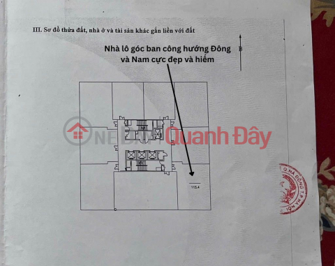 (100% real news) Corner lot 115m2 x 3 bedrooms with car parking at Usilk City - Southeast balcony - Net 600 million _0