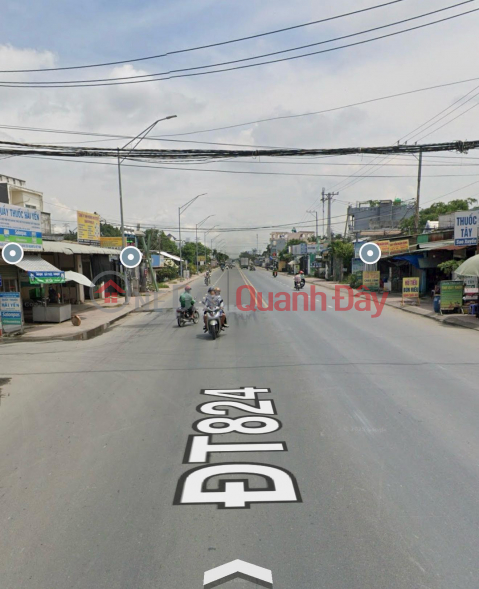 Land for sale with large frontage in Long An, only 34 million VND/m2. _0