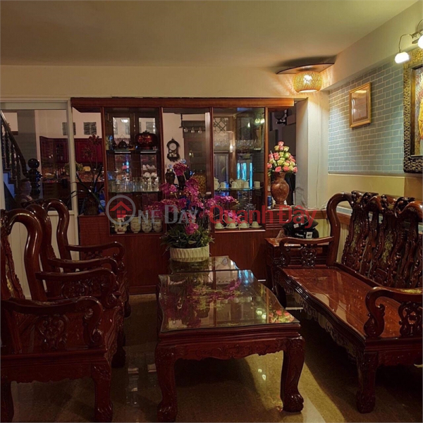 Property Search Vietnam | OneDay | Residential Sales Listings House for sale with 3 floors in front of Phan Van Tri is as beautiful as a dream, full of beautiful and sparkling Kien wood furniture