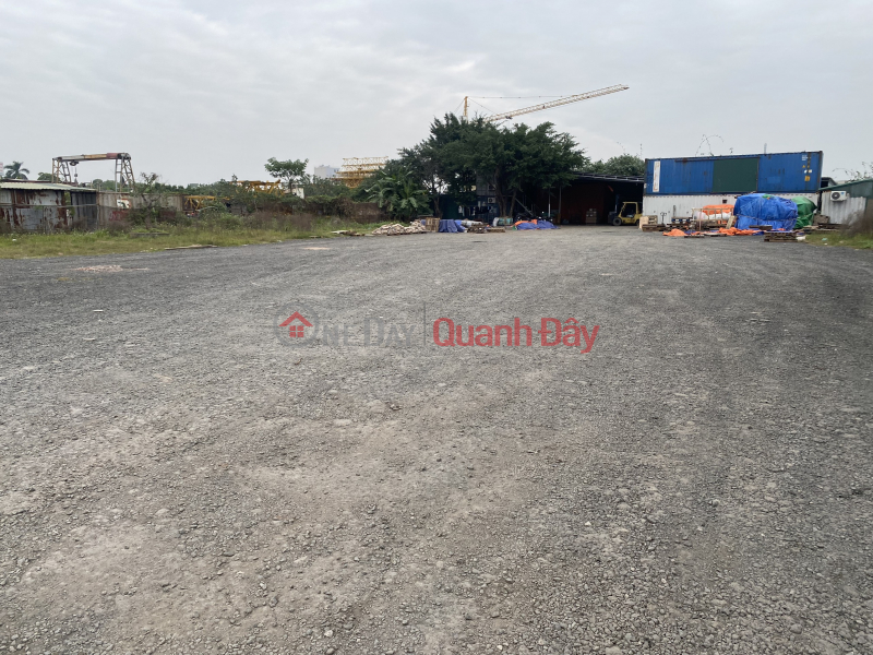 Land for rent in Thanh Tri Hanoi - Land for rent for warehouse construction Rental Listings