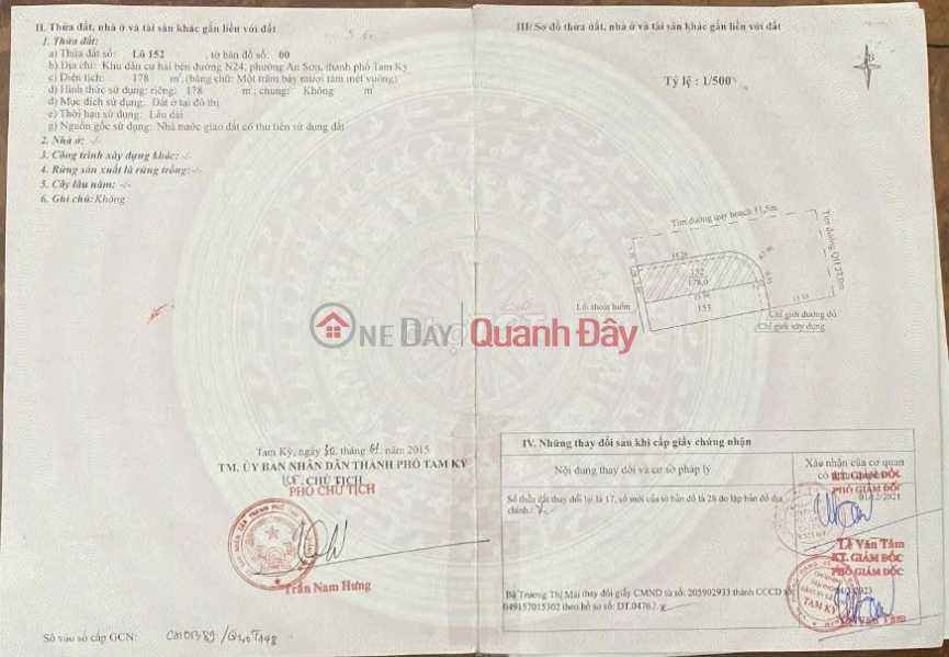 BEAUTIFUL HOUSE - GOOD PRICE - OWNER NEEDS TO SELL A HOUSE AT 64, DO THE MORTGAGE, An Son Ward, Tam Ky City, Quang Nam Sales Listings