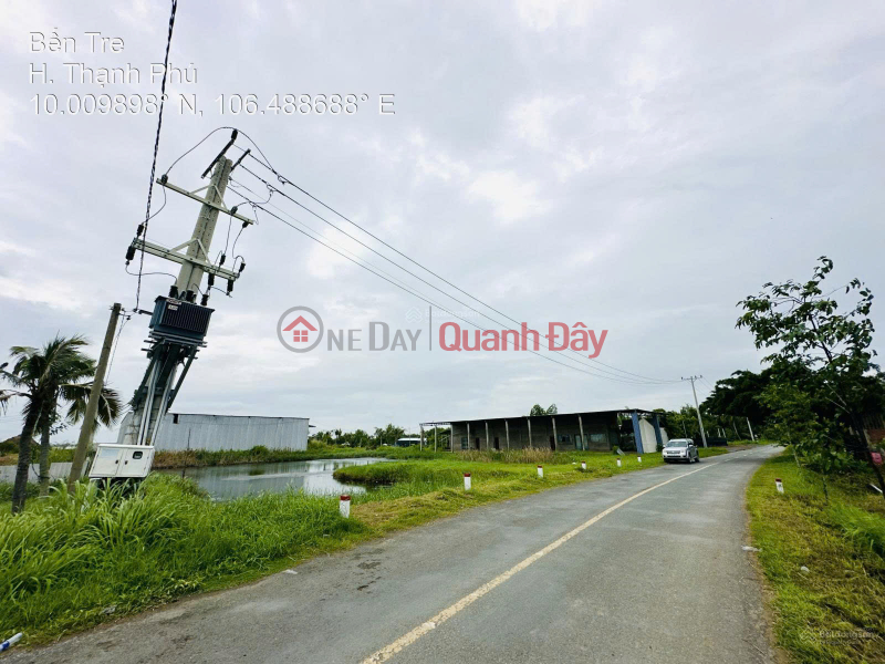 đ 9,6 tỷ | Bán gấp 8.922m2 đất (có 200m2 thổ cư) Huyện Thạnh Phú, Tỉnh Bến Tre giá siêu rẽ 0939 372 658 Hiếu)