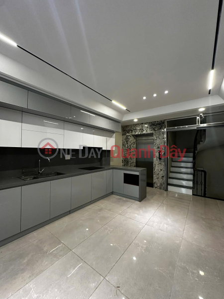 Beautiful 6-story house on Hong Tien street, with garage, elevator, suitable for business, wider at the back, fully furnished. | Vietnam | Sales đ 15.5 Billion