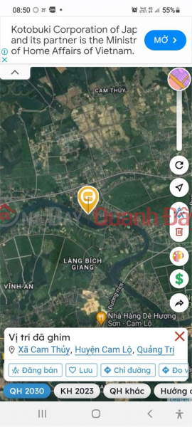 OWNER FOR SALE Land Plot Location At Lam Lang 2, Cam Thuy Commune, Cam Lo District, Quang Tri Vietnam, Sales | ₫ 950 Million