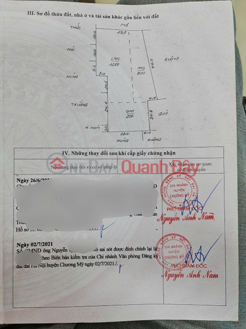 CHÍNH CHỦ BÁN LÔ ĐẤT ĐẸP tại thôn Xuân Sen, xã Thủy Xuân Tiên, Chương Mỹ, Hà Nội _0