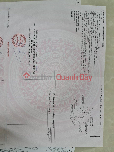 CHÍNH CHỦ BÁN NHANH Lô Đất Tại phường Tân Phước, thị xã Phú Mỹ, tỉnh Bà Rịa- Vũng Tàu. _0
