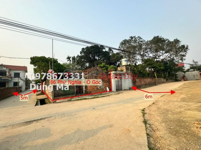 OWNER SELLS 86M2 LAND PLOT NEAR PHU NGHIA-CHUONG MY INDUSTRIAL PARK Sales Listings