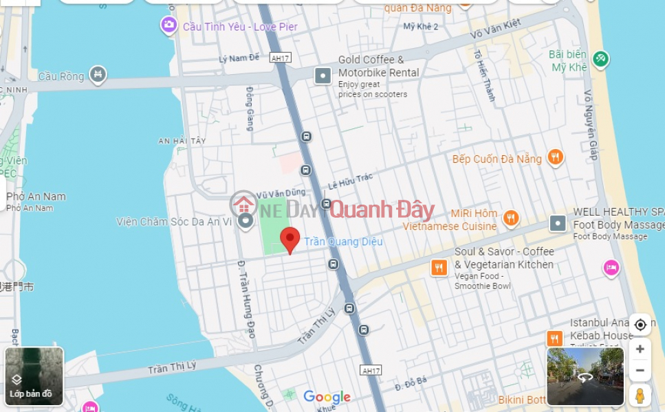 ► Frontage Tran Quang Dieu street 10.5m near EuroVilla Song Han, 96m2, 3 floors, over 14 billion, Vietnam Sales, đ 14.2 Billion