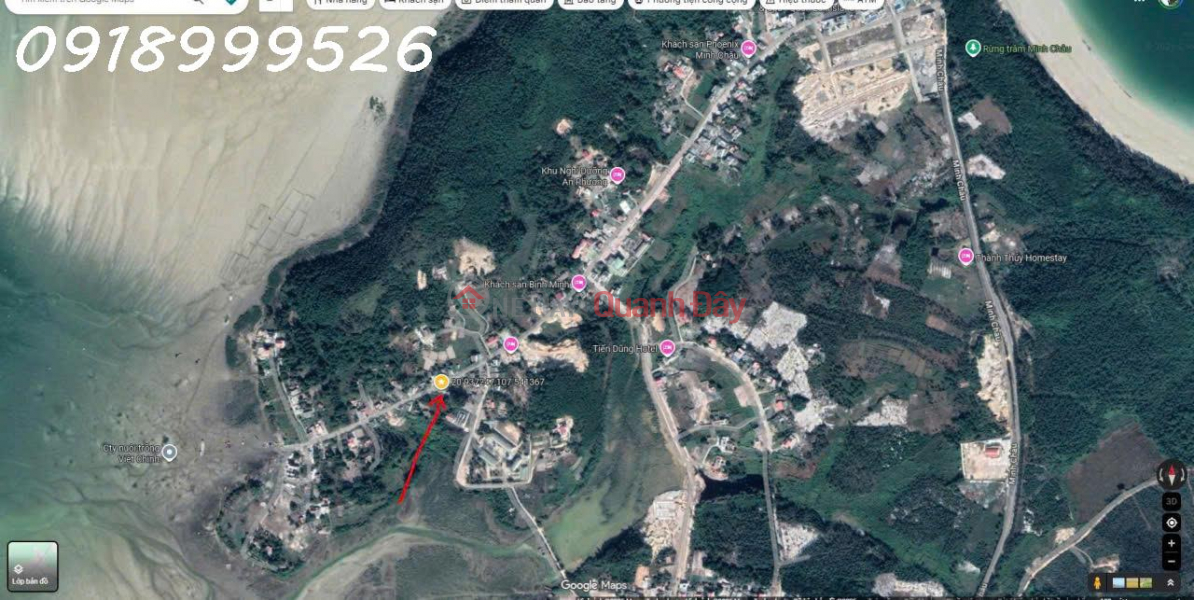 đ 13.53 Billion, Need money to quickly sell a super nice plot of land with a 32m wide frontage in Minh Chau Commune, Quang Ninh, investment price