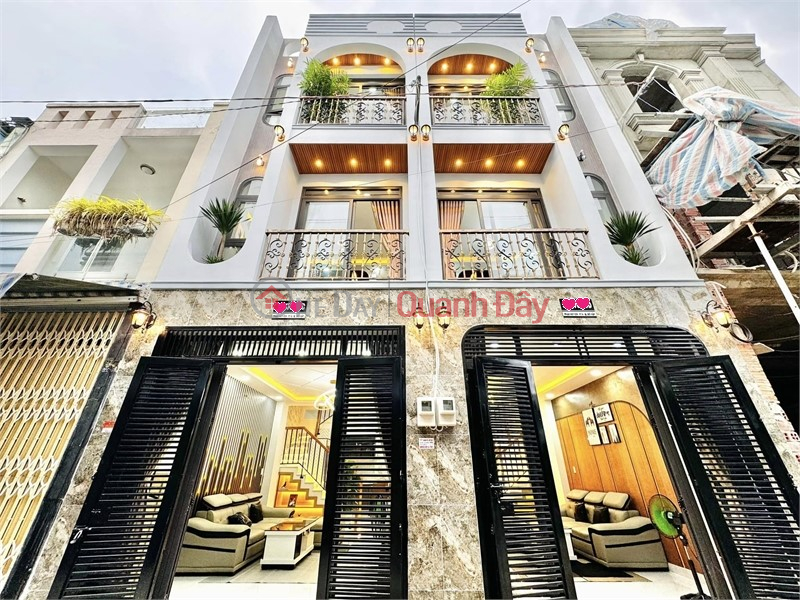 Beautiful 3-storey house with full furniture – Phan Huy Ich Social House, Go Vap – only 5.27 billion Sales Listings