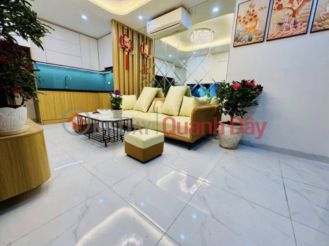 Only ~6 billion to have a house near Minh Khai street - Kim Nguu, 3 bedrooms, closed, high-class furniture - Red book in the owner's name! _0