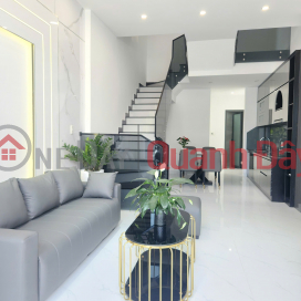 LUXURY 3-STORY HOUSE FOR SALE, FULLY FURNISHED, CAR ACCESSIBLE ALLEY OFF TO HIEU STREET _0