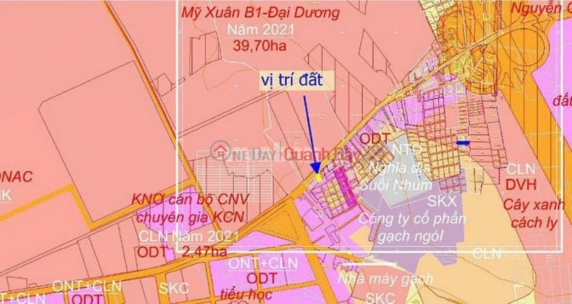 Owner needs money to urgently sell land lot Tho Cu 174 M2, asphalt road frontage in the center of Phu My town, Tan Thanh, Ba, Vietnam, Sales | đ 4.55 Billion