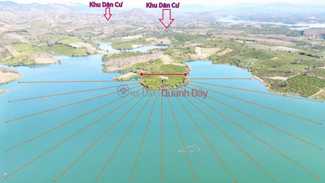 Property Search Vietnam | OneDay | Residential, Sales Listings | Selling land with lake view, 3 frontages, car access to the edge of the lake, with separate pink book