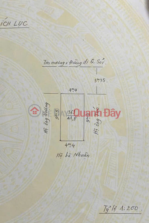 Land on Dong Thien - Thien Loi street, 42m, 4.4m wide, Price 4.1 billion _0