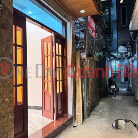 HOUSE FOR SALE IN KHAM THIEN MARKET - DONG DA, NEW HOUSE, NICE LAND RIGHTS REGISTERED, FULL FACILITIES, AREA 38M2, PRICE 5.7 BILLION _0