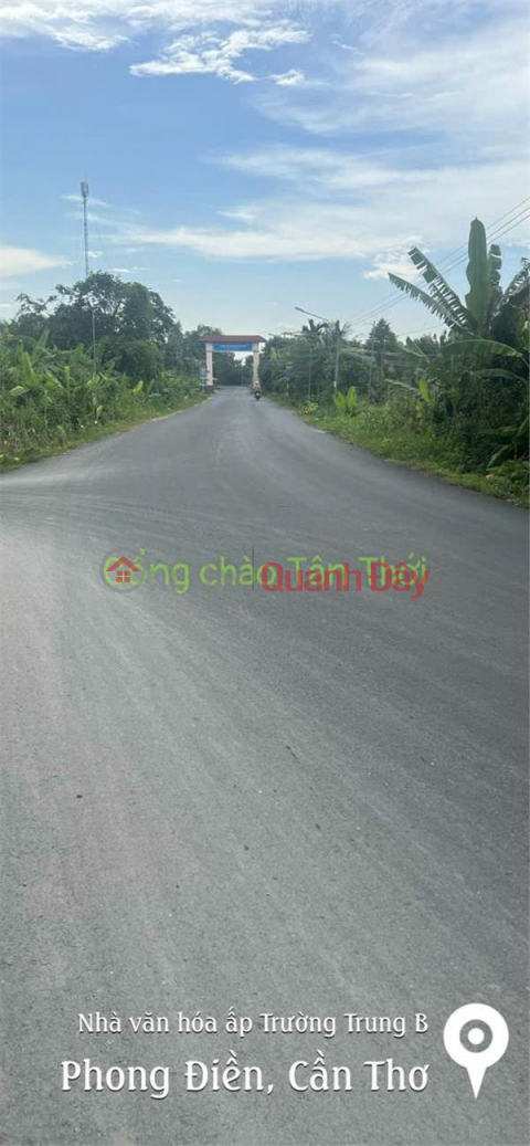 BEAUTIFUL LAND - PROFITABLE INVESTMENT - Durian Garden Land for Sale RI6 Tan Thoi Commune, Phong Dien, Can Tho _0