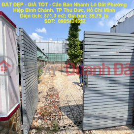 BEAUTIFUL LAND - GOOD PRICE - Need to Sell Quickly Plot of Land in Hiep Binh Chanh Ward, Thu Duc City, Ho Chi Minh City _0