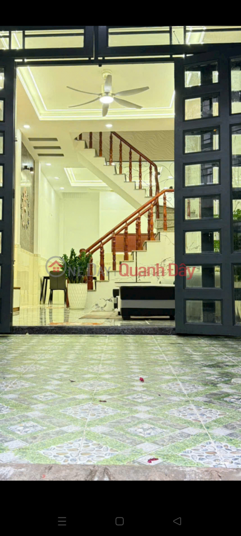 Selling a 3-story house with a shared ownership certificate located on TL57 Thanh Loc, District 12 (formerly),now An Phu Dong Ward, Ho Chi Minh City. _0