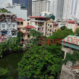 Land for sale Vu Trong Phung, Thanh Xuan, 180m2, mt8m, lake view corner lot, price 23 billion VND _0