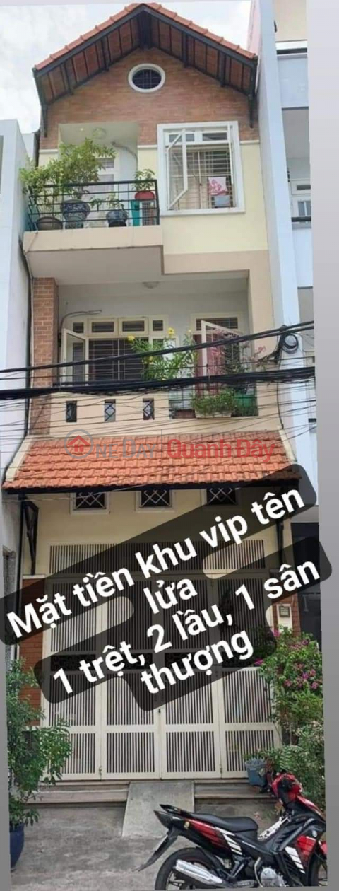 Selling 4x17 house with frontage on Road No. MISSION Area, Binh Tan District 7.5 billion _0