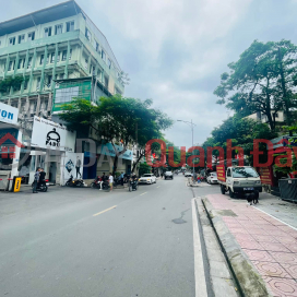 Street side, sidewalk, corner lot, wide area, super business, Thanh Cong Ba Dinh 60X4T, 24.5 billion. _0