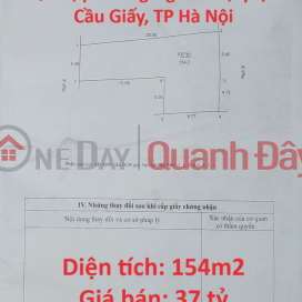 OWNER DUE TO OLD AGE NEEDS TO DIVIDE ASSETS Urgently Selling Nghia Do-Cau Giay Land Plot _0