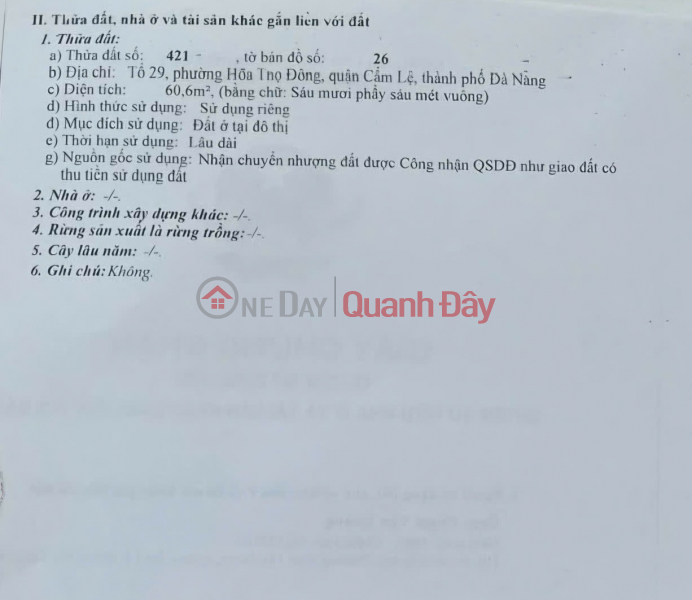Land for sale in alley K65, Binh Thai 4 - Cam Le Ward, Da Nang City Vietnam | Sales | đ 2.95 Billion