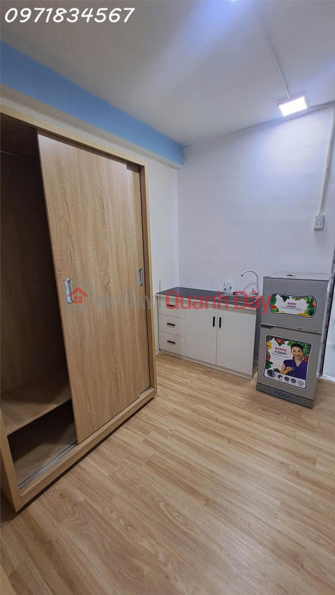 Room for rent at a super cheap price of 4.3 million VND\/month, 18m2, fully furnished, in Binh Thanh district. _0