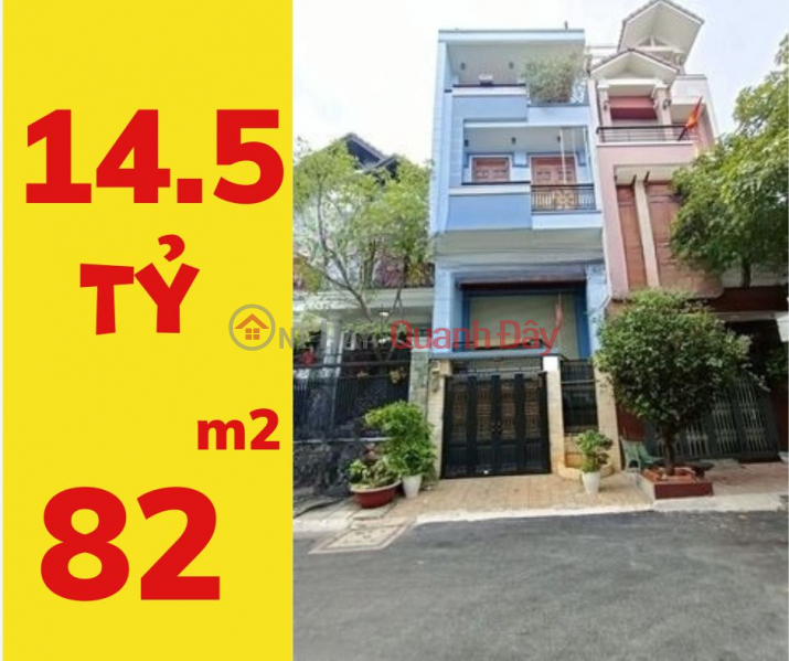 House for sale with 3 floors, Front of Street No. 37, 82m2, Price 14.5 billion, sleeping car, Tan Quy, District 7 Sales Listings