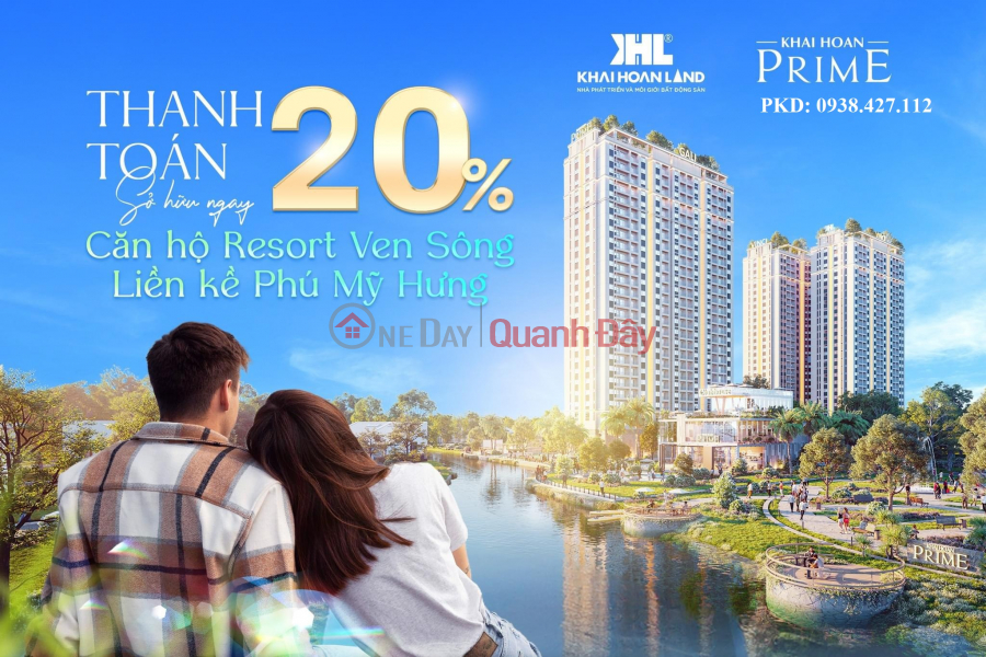 ONLY 440 MILLION TO OWN A RIVERside RESORT APARTMENT NEXT TO PHU MY HUNG, Vietnam Sales, đ 2.1 Billion