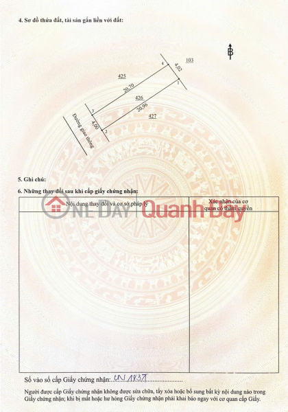 Property Search Vietnam | OneDay | Nhà ở, Niêm yết bán, Đất nền nhà phố Phươc Tân chỉ 1 tỷ 600 gần cổng 11, SHR thổ cư 100% DT 4x21