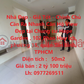 Beautiful House - Good Price - Owner Needs to Move Out Quickly Nice View Apartment in Tan Binh District, HCMC _0