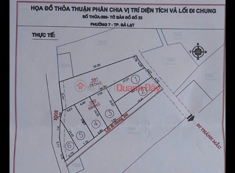 Property Search Vietnam | OneDay | Residential | Sales Listings | OWN A LOT OF LAND WITH 2 FRONTAGES - GOOD PRICE - OWNER NEEDS TO SELL Thanh Mau Land, Da Lat