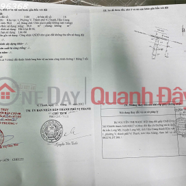 LAND WITH HOUSE FOR SALE – 2 SEPARATE TITLE DEEDS – VI THANH CITY, HAU GIANG PROVINCE _0